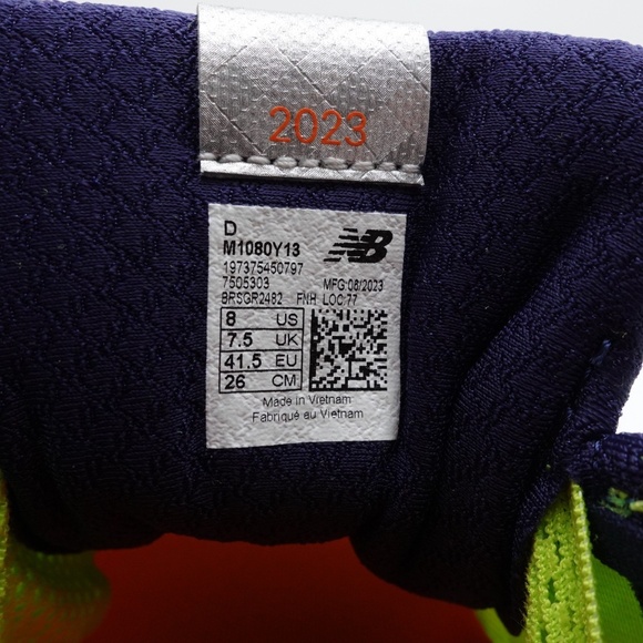 NEW New Balance Fresh Foam X 1080 Shoes TCS NYC Marathon - Picture 6 of 9